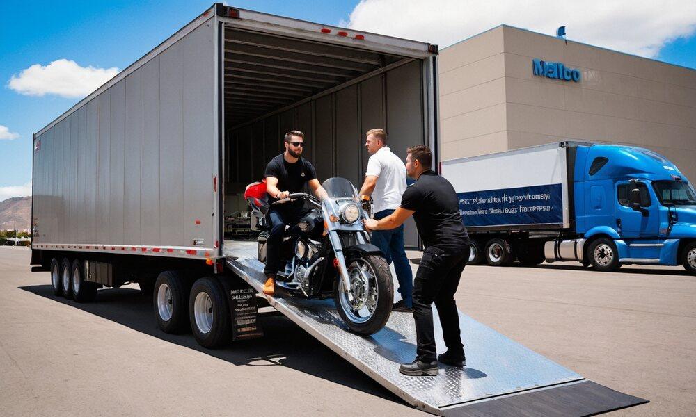 Enclosed Motorcycle Transport